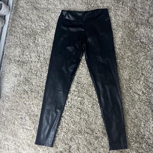 Leather leggings